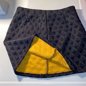 Quilted Mini Skirt